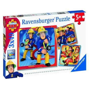 Puzzle 3x49 Strażak Sam na ratunek!